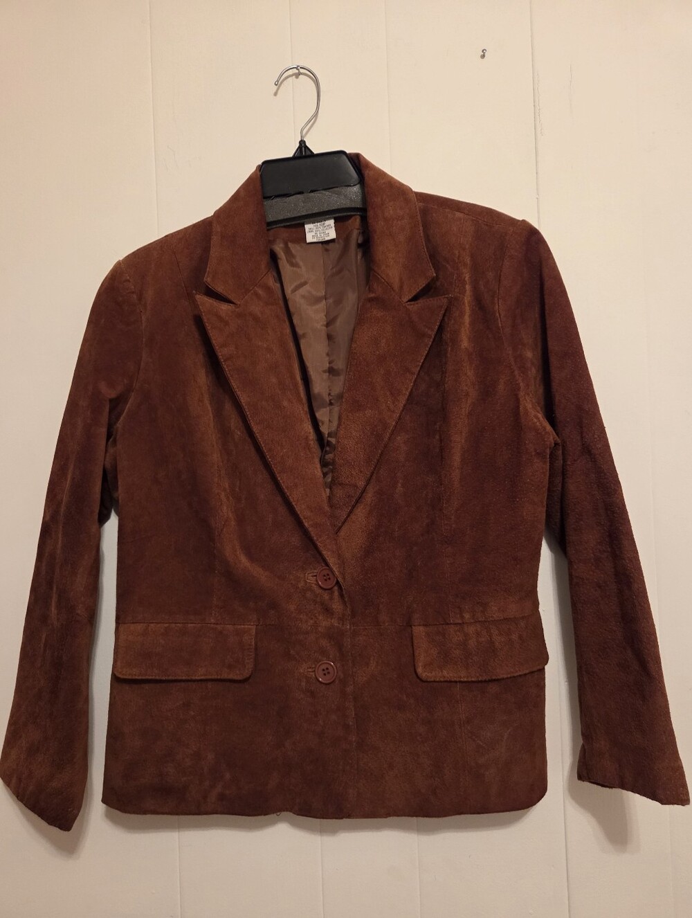 Bagatelle Brown Suede Blazer Jacket